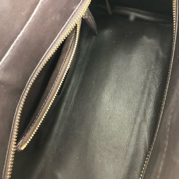 Michael Kors Gia Crocodile Embossed Leather Satchel in Barley - Picture 16 of 16